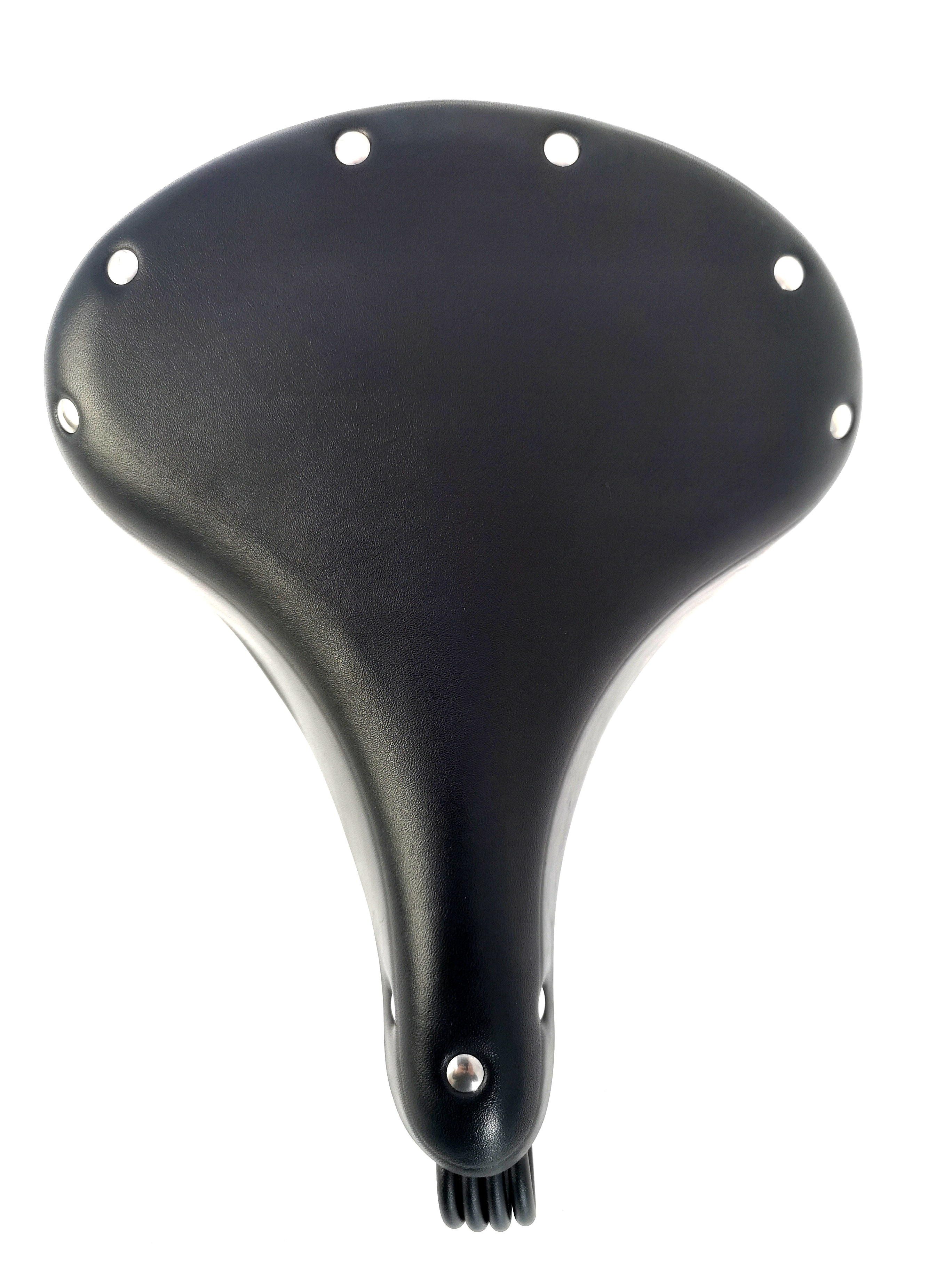 Leather saddle "Urban Exquisit", black