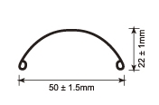 Alu Fender Set 20 inch. for Folding and Polo Bikes