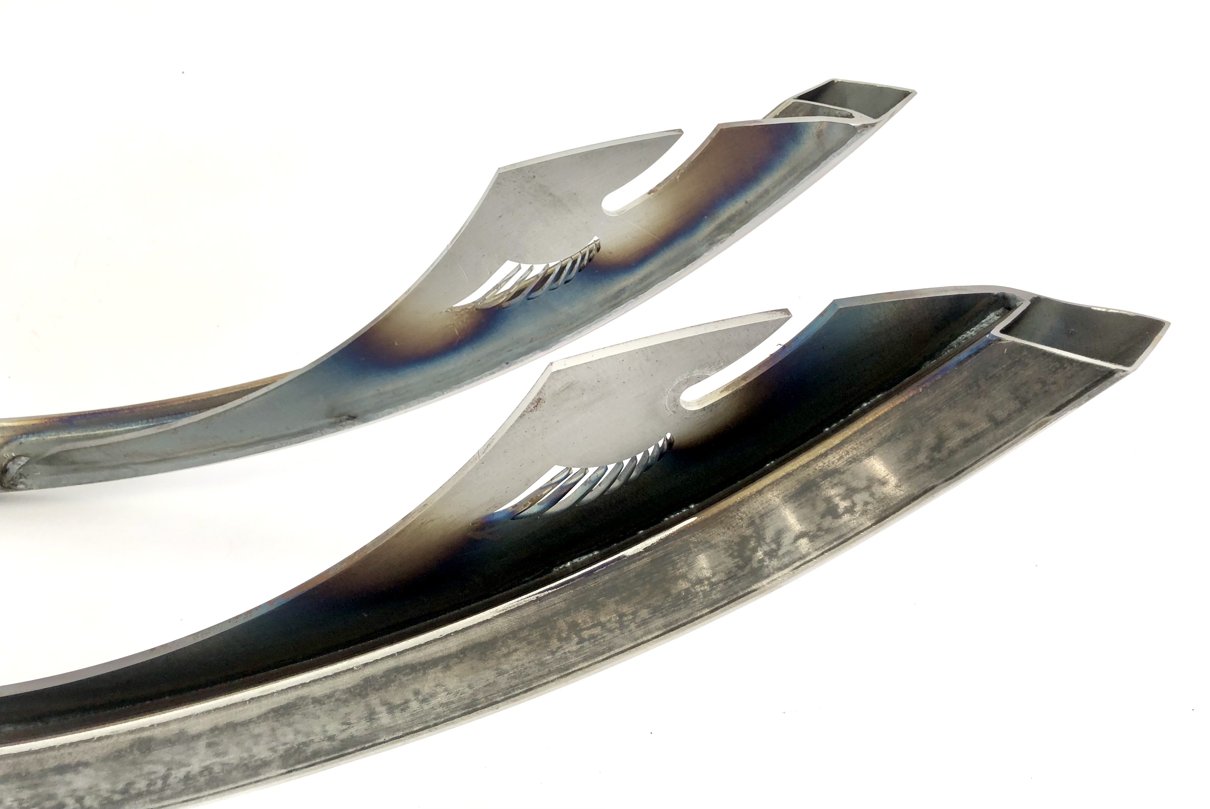 Blade Fork ALCB double crown, double down raw 1 1/8