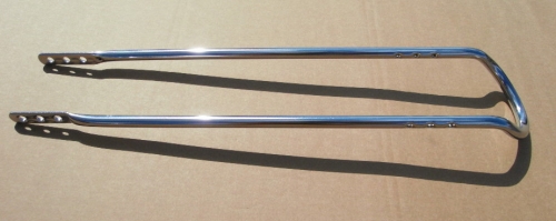 Sissy bar 70 cm cromato