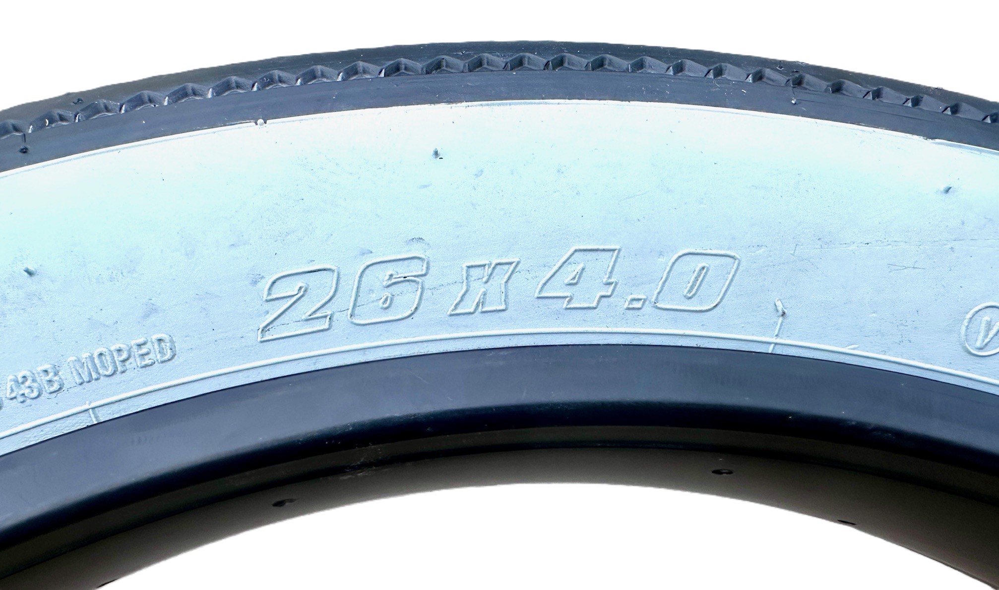 Reifen Fat Bike E-Zig Zag 26 x 4.0 - 102 - 559 Weißwand