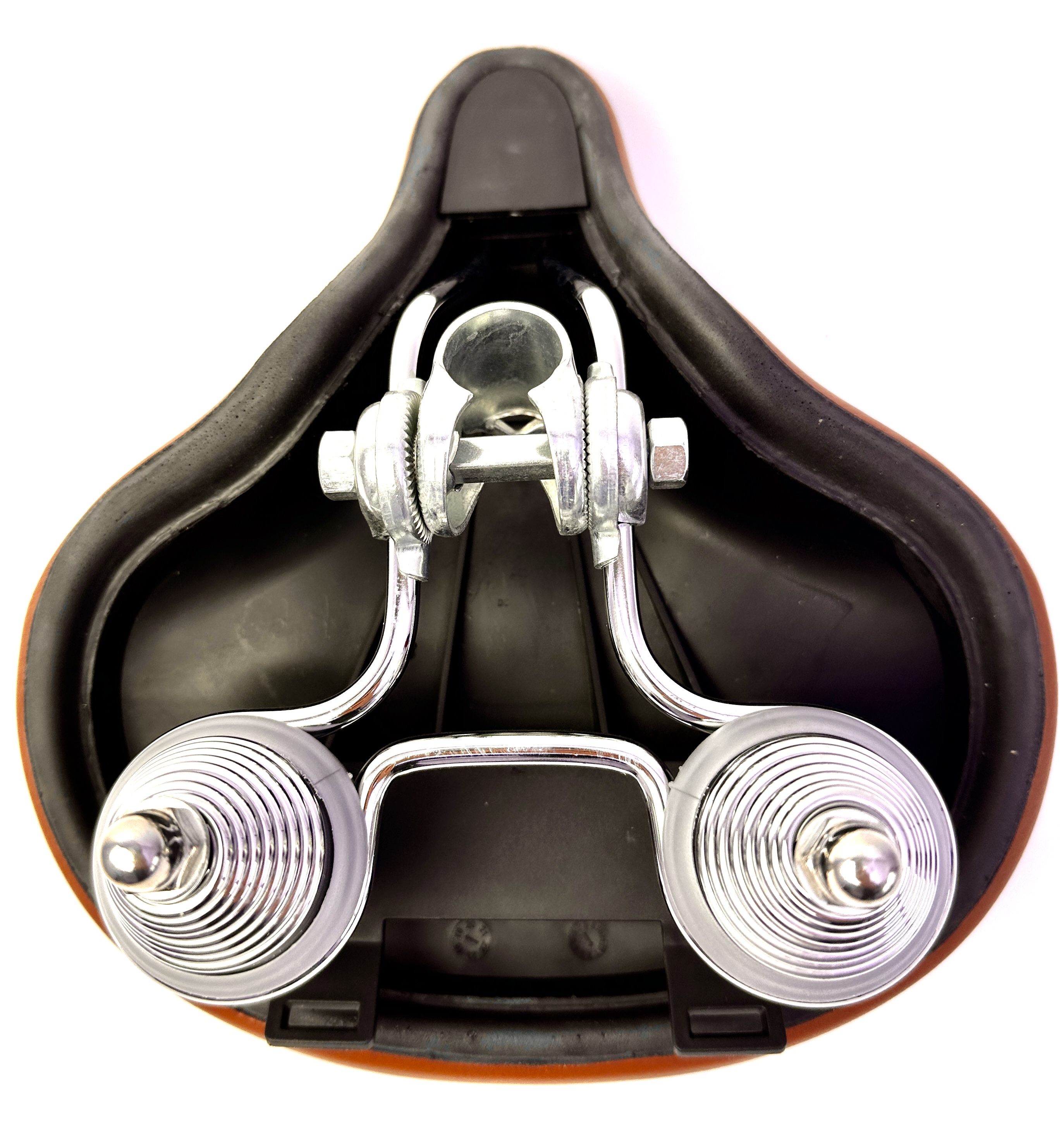 Saddle Cruiser Universal sprung and comfortable, brown