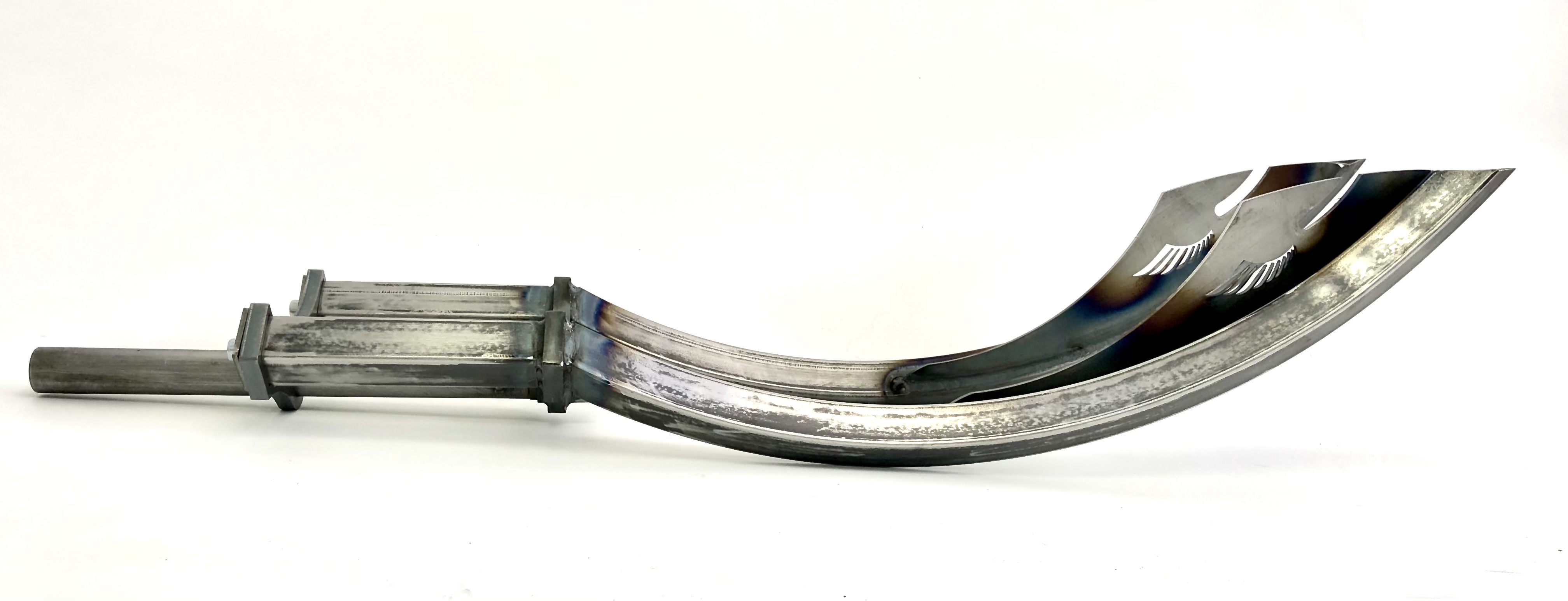 Blade Fork ALCB double crown, double down raw 1 1/8