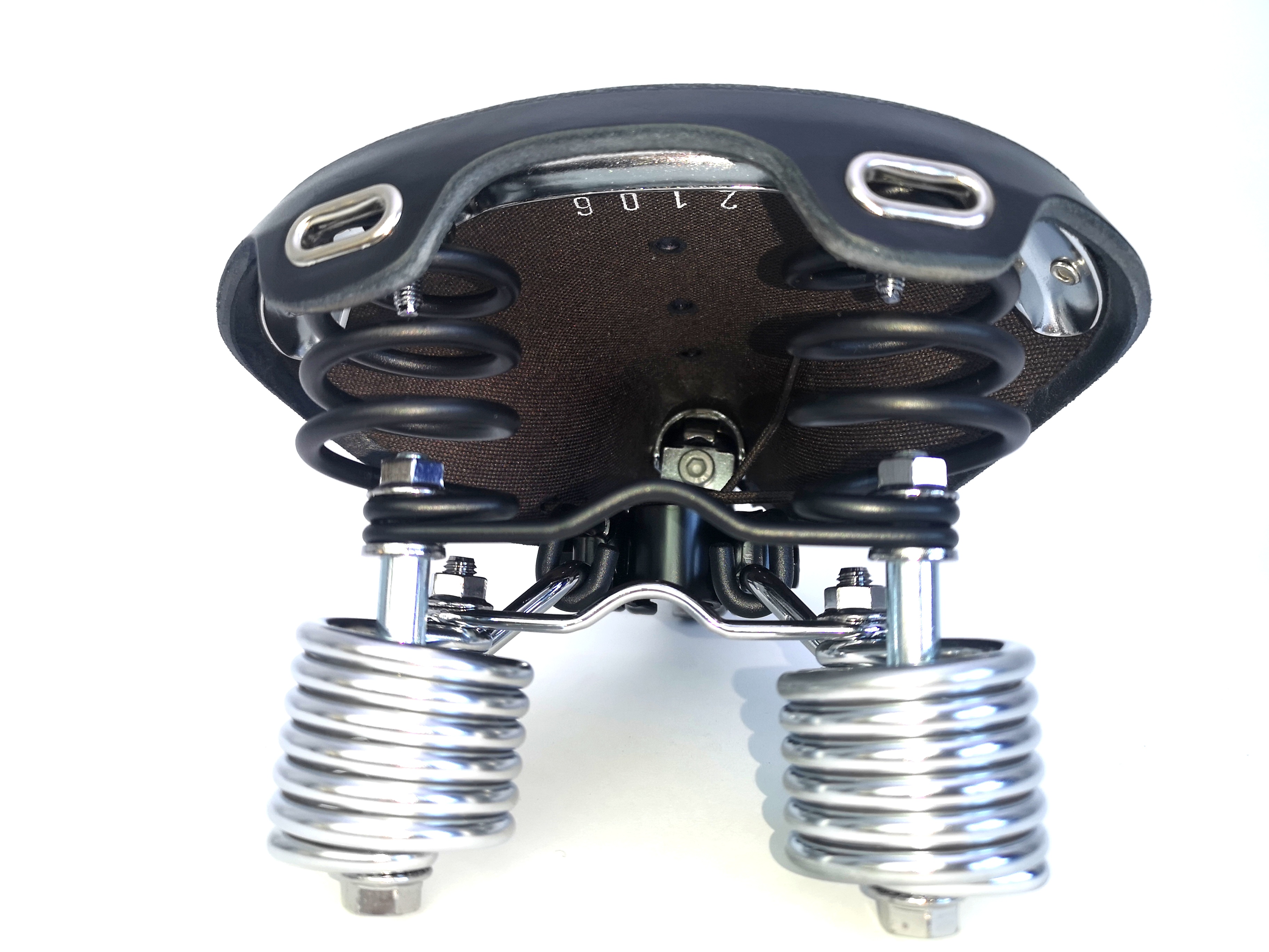 Touring saddle Luxus, black leather