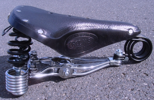 Brooks Leather Saddle B 135, black