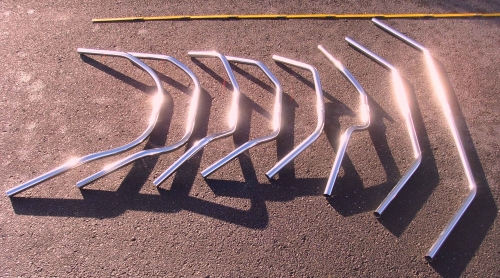 Lenker Dragbar, verchromt, 120 cm