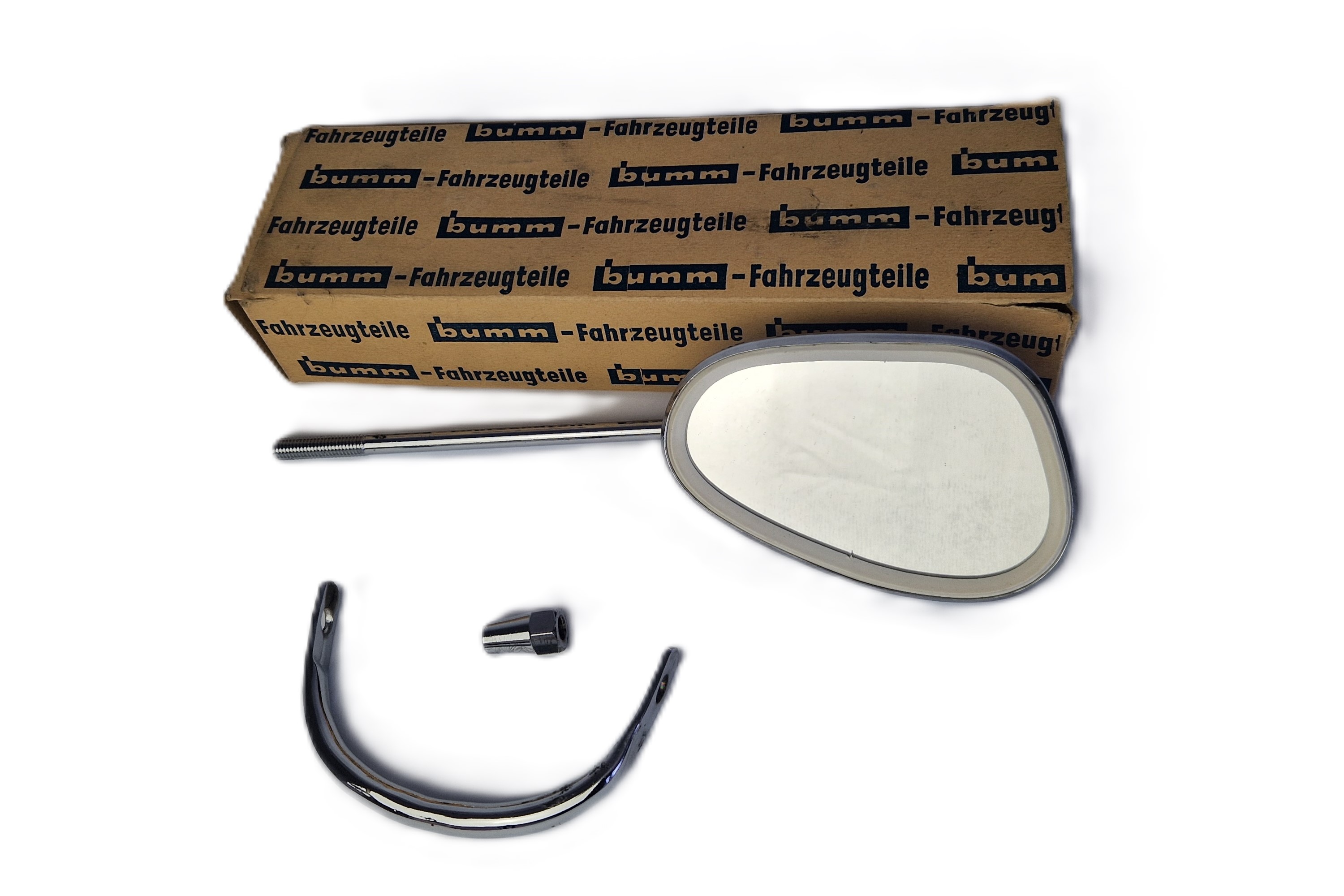 Busch + Müller Vintage Moped Rearview Mirror, Oval, 1911