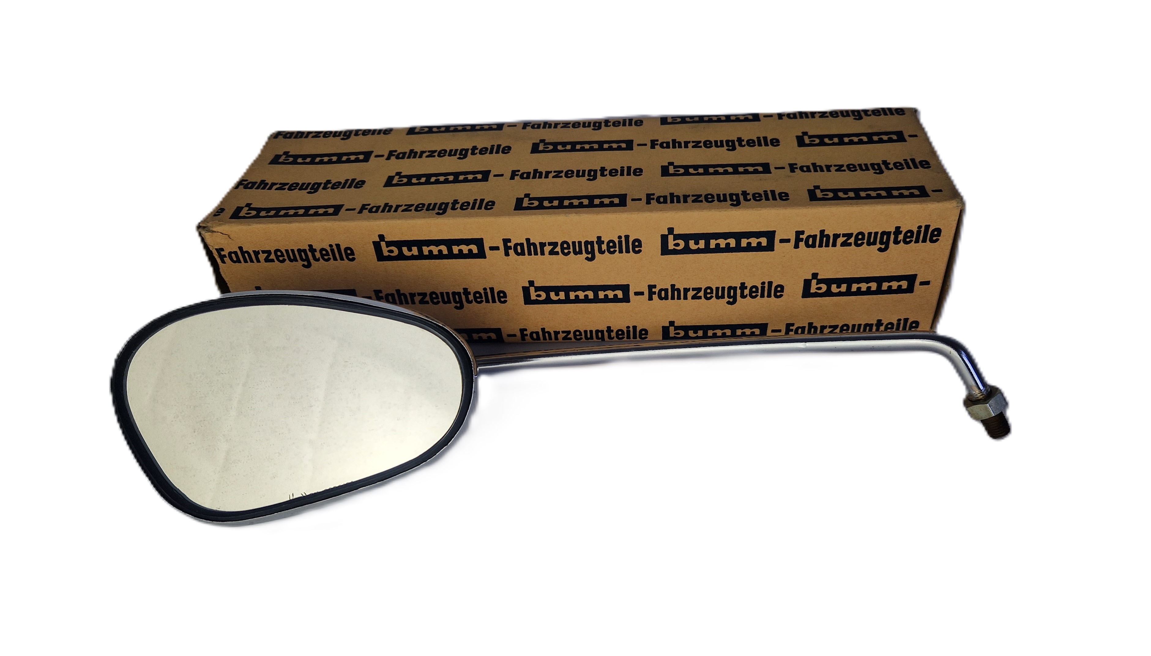 Busch + Müller Hercules Vintage Rearview Mirror, Oval 911/3