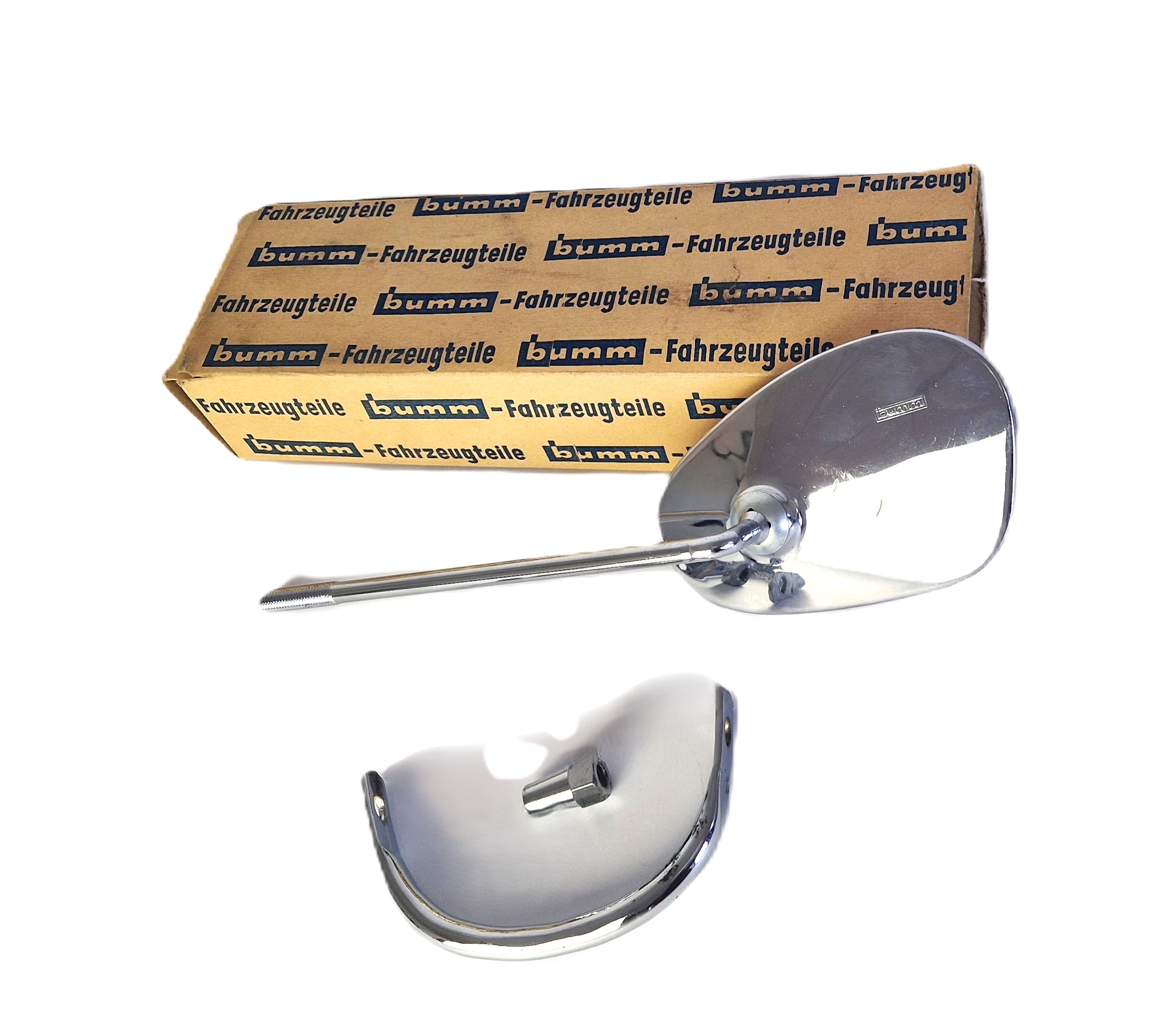 Busch + Müller Vintage Moped Rearview Mirror, Oval, 1911