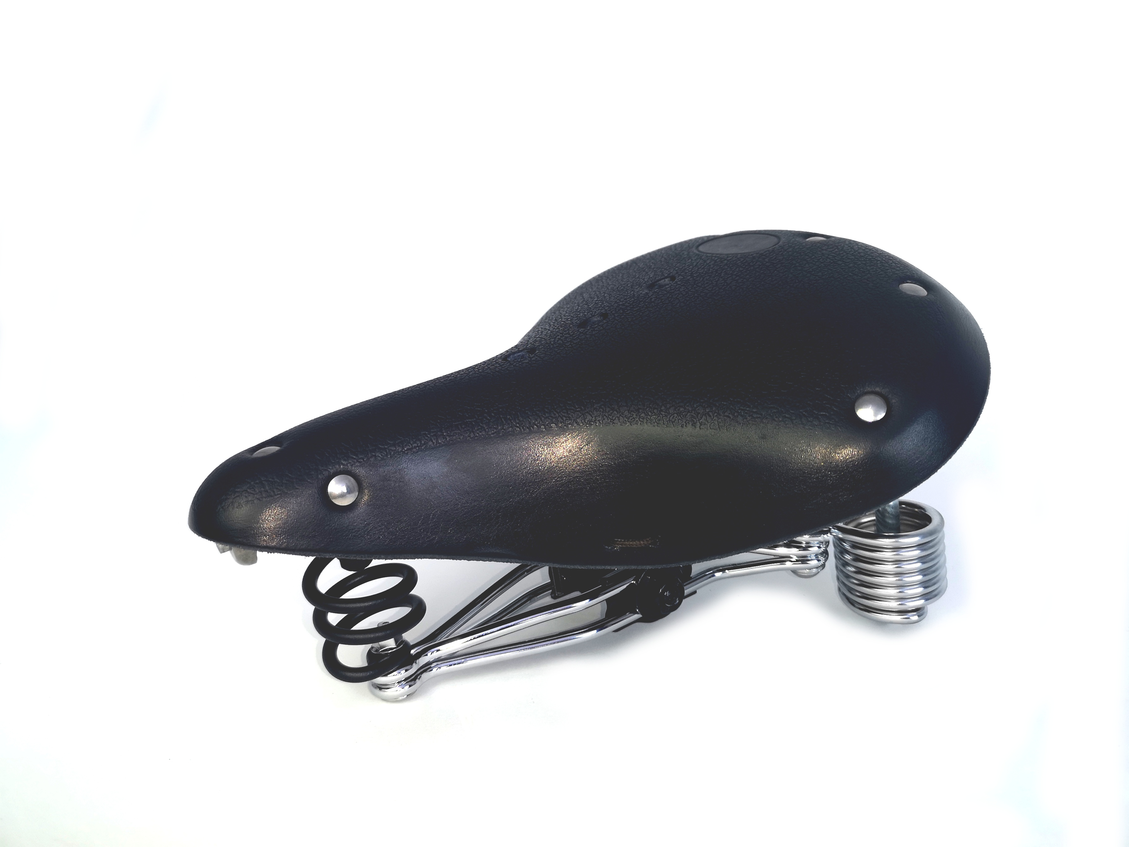 Leather saddle "Urban Cruise", black