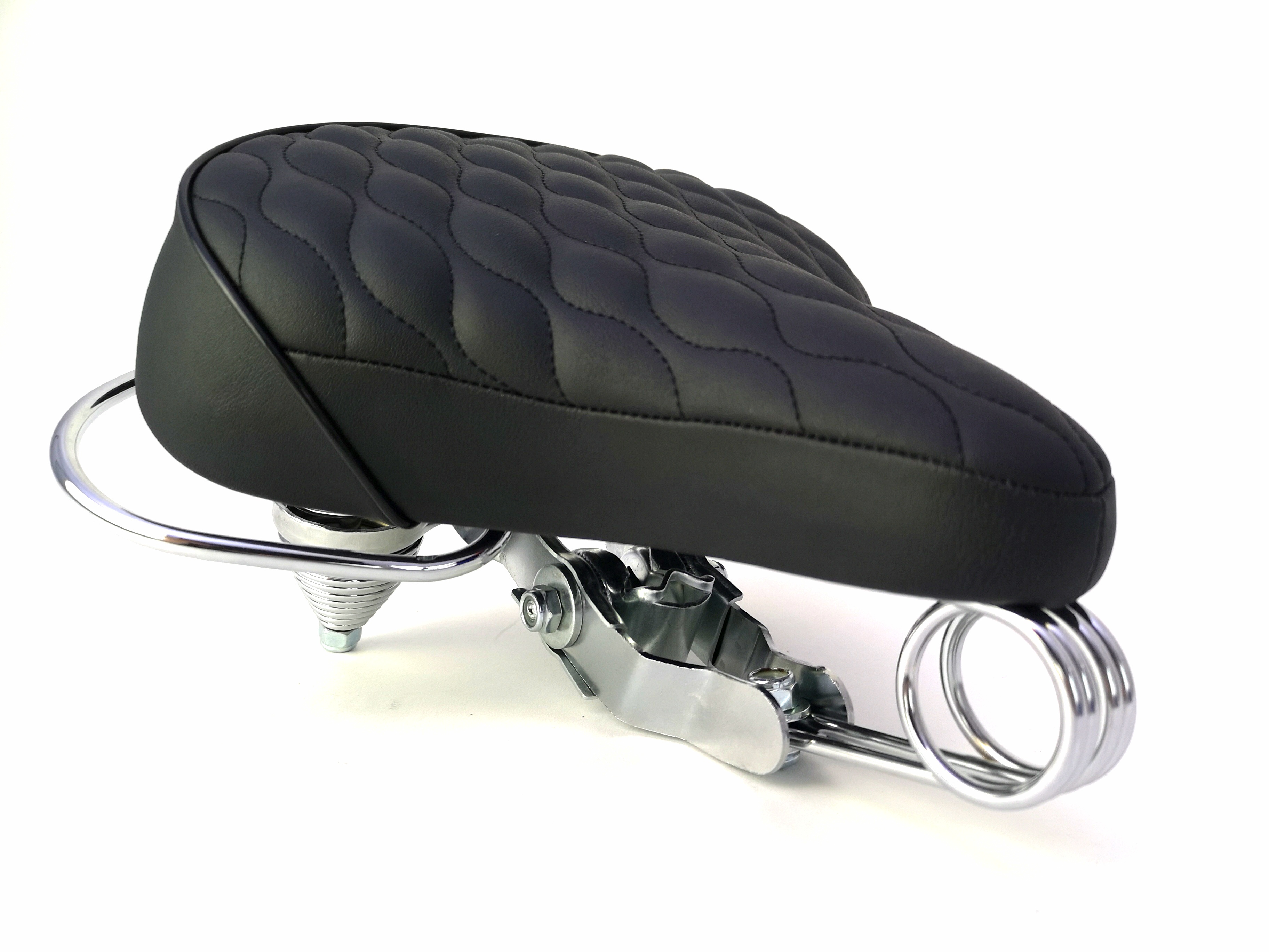 Quilted Cruiser Saddle, Black